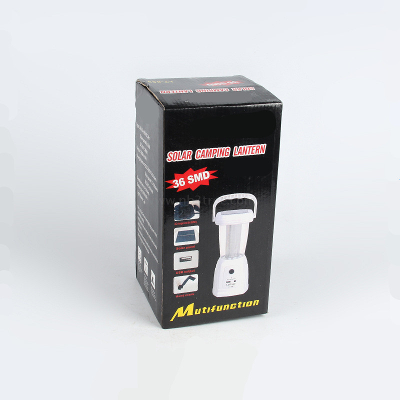 36SMD Solar Camping Lantern with Handcrank Function