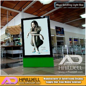 Super-Einkaufszentrum Mupi Static LED Light Box - Indoor Signs