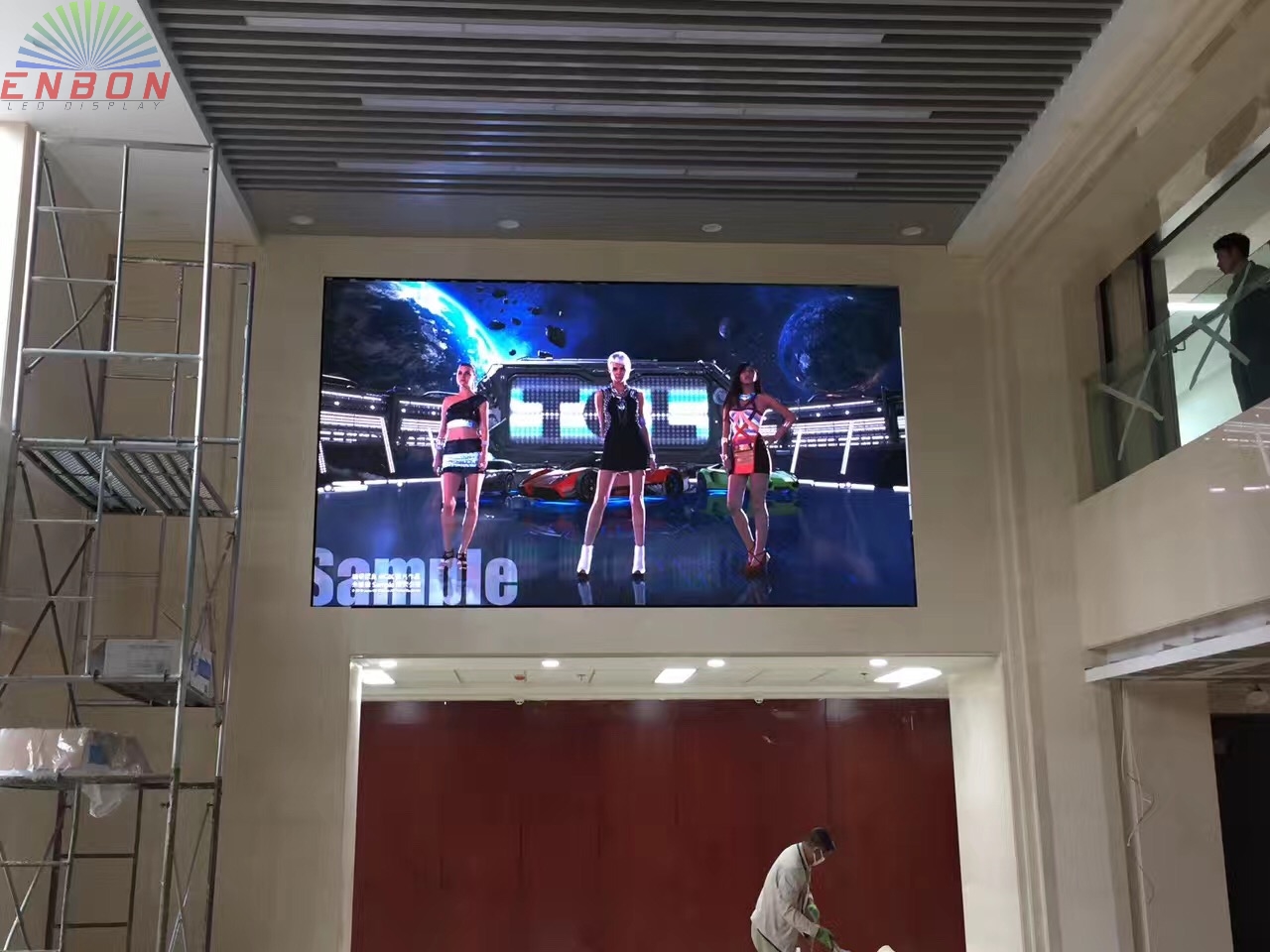 P1.25前端服务高清LED屏幕