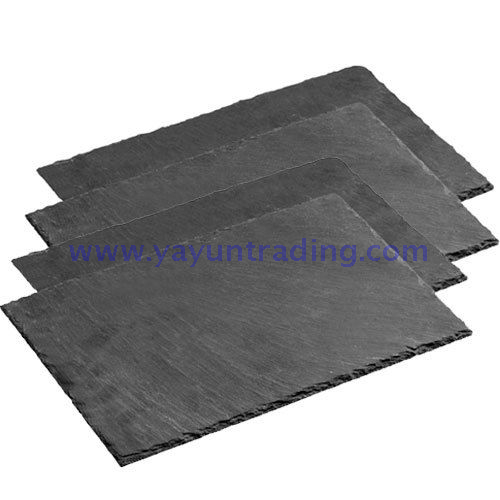 rectangular tableware 100% natural slate coaster