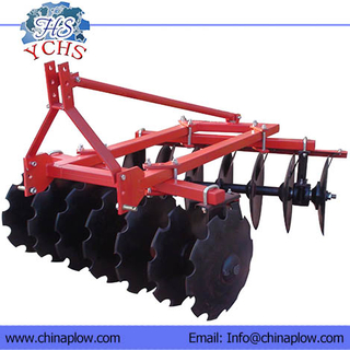 Mounted light disc harrow