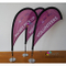 2.5FT tall Mini Table Flag Advertising Tabletop/Desktop Bow Teardrop Advertising Flag Display Banner