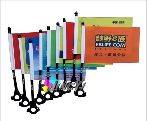 wholesale cheap bicycle bike handlebar flags pole, Bike Bicycle Handle Pole Flag (with Custom Fullcolor Printing your LOGO)