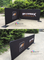 Outdoor Cafe Barrier Advertising Display Coffee Banner Indoor Display Stand with Banner printing