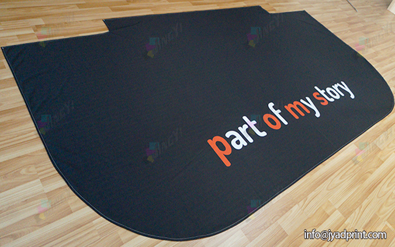 4ft 6ft 8ft (or custom size) Custom Print Trade Show Throw/Fitted/Spandex Table Cover