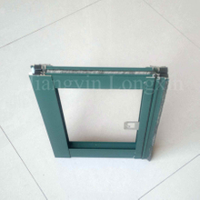 Green Powder Coated Aluminium Frame for Casement Window