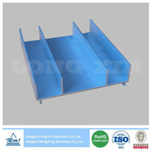 Silver Anodized Aluminium Extrusion as Window Frame