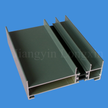 Green Coated Aluminum Extrusion for Windows