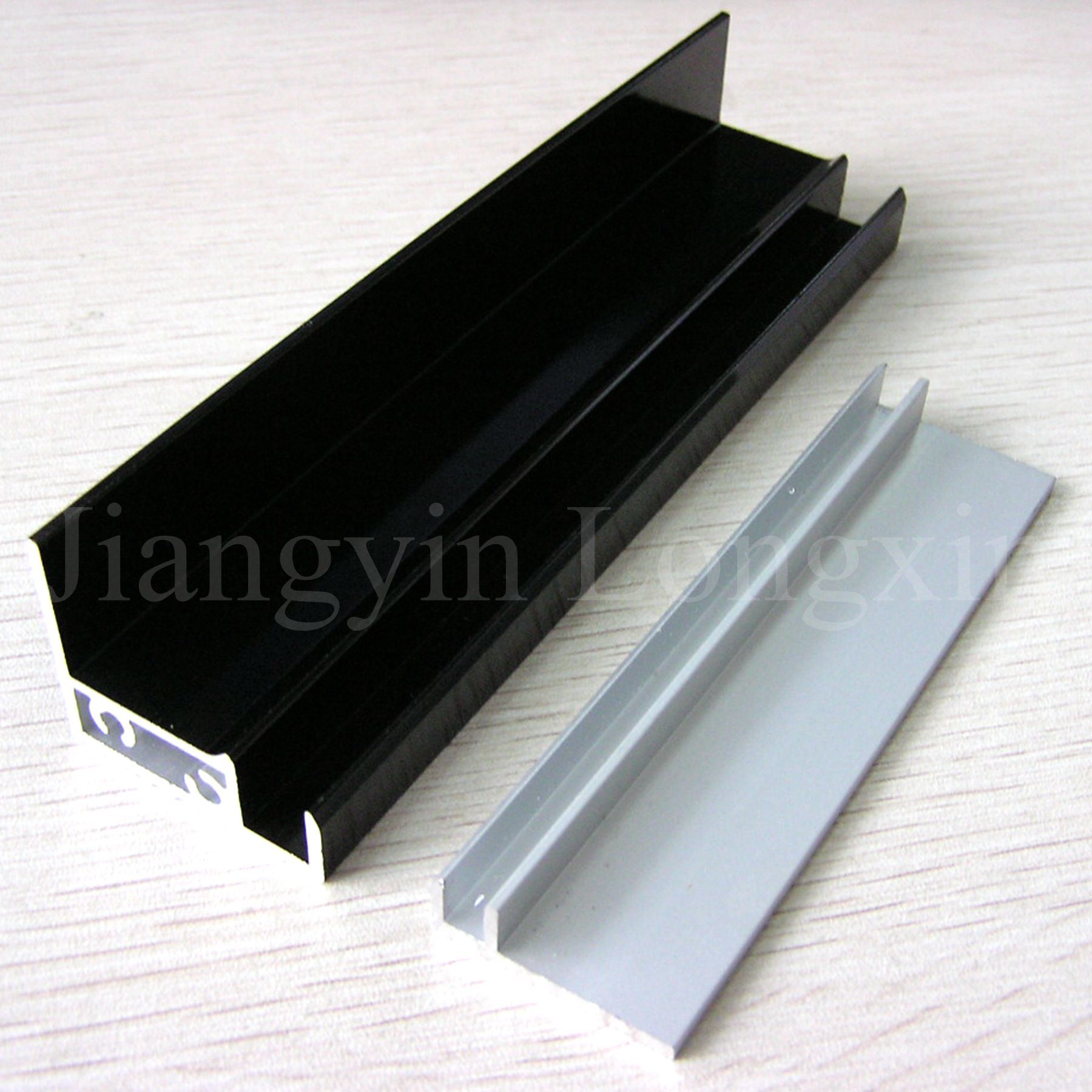 Black Anodized Aluminum Profile for Solar Panel