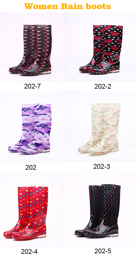 New collection women rain boots