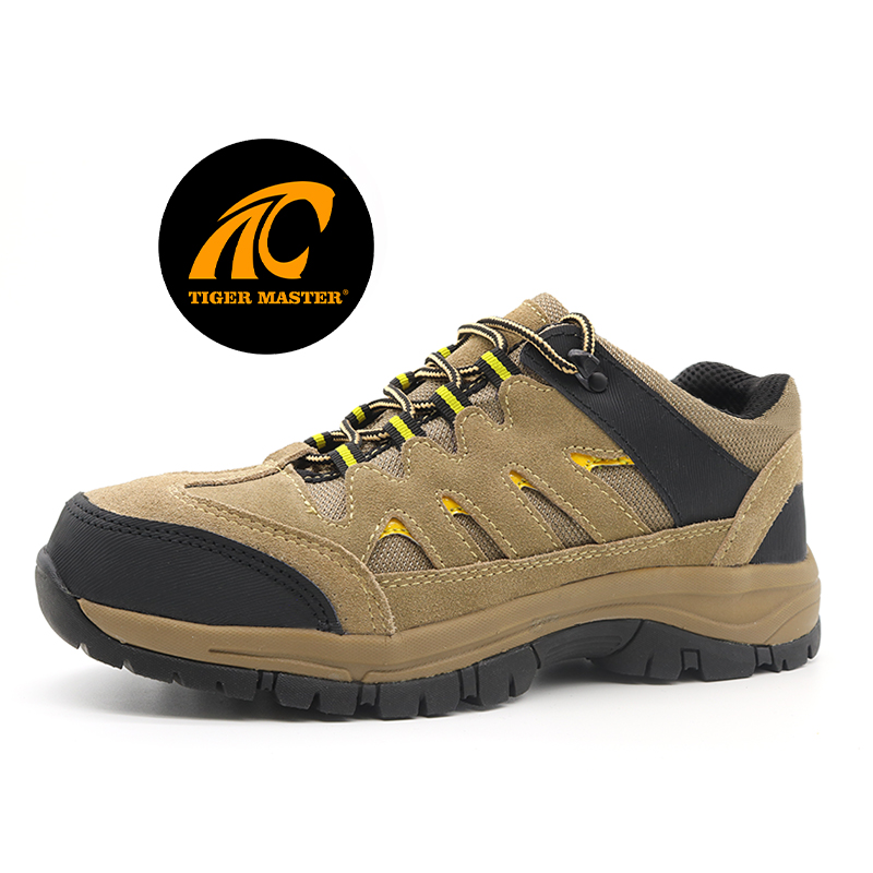 Shock Absorption Eva Rubber Sole Steel Toe Puncture Proof Safety Shoes for Men