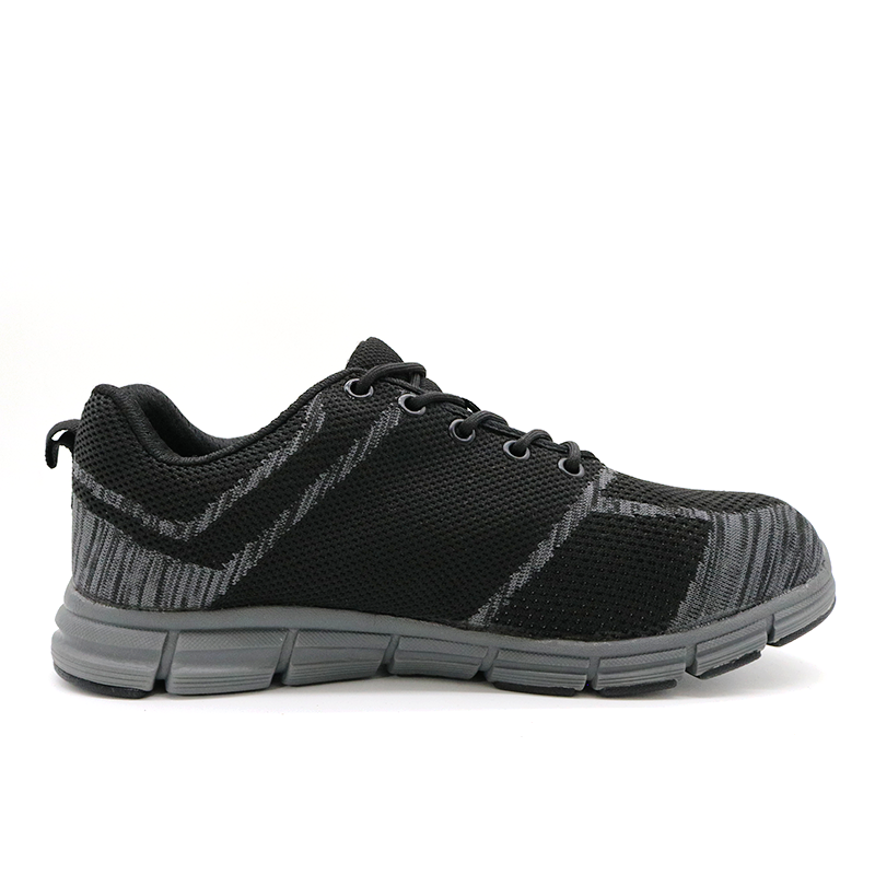 Anti-slip composite toe anti puncture sport safety shoes men