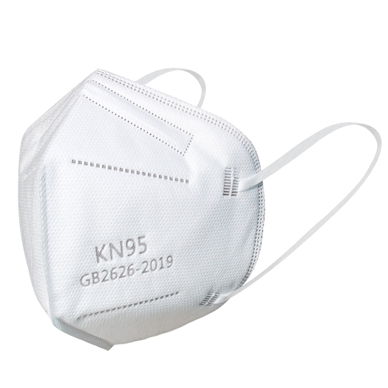 KN95 Non-woven Disposable Dust Face Mask Black