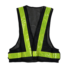Black Mesh Netting Hi-vis PVC Reflective Safety Vest