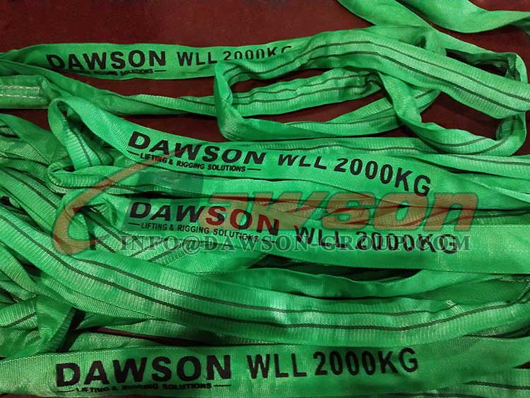 Eslingas redondas de 2000 kg, eslingas de elevaci&oacute;n redondas de 2 toneladas - Dawson Group Ltd. - Fabricante, proveedor y f&aacute;brica de China