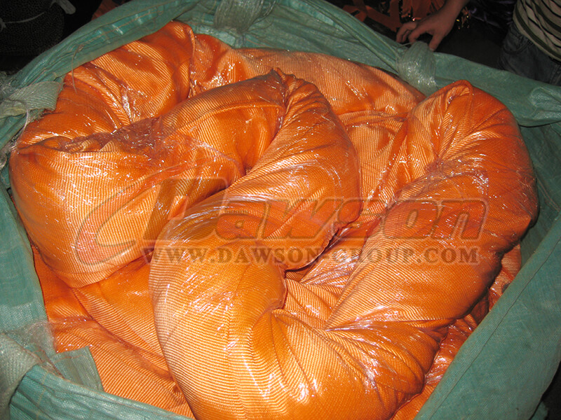 Eslingas redondas de poli&eacute;ster WLL 120T - Dawson Group Ltd. - Fabricante, proveedor, f&aacute;brica de China