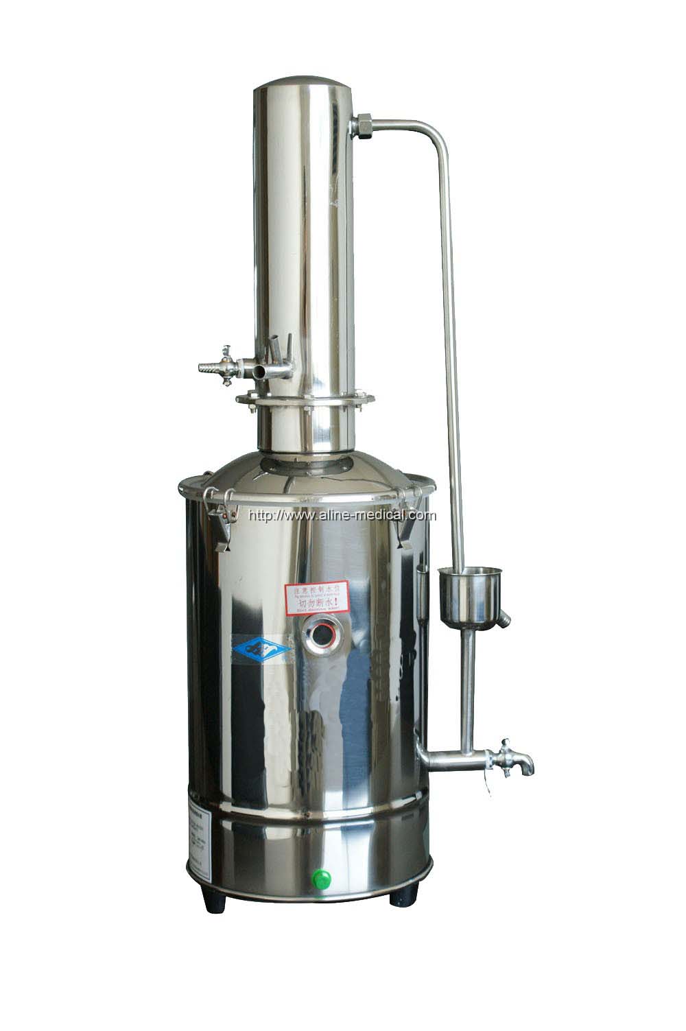 STAINLESS-STEEL ELECRIC �HEATING DOUBLE WATER DISTILLING APPARATUS