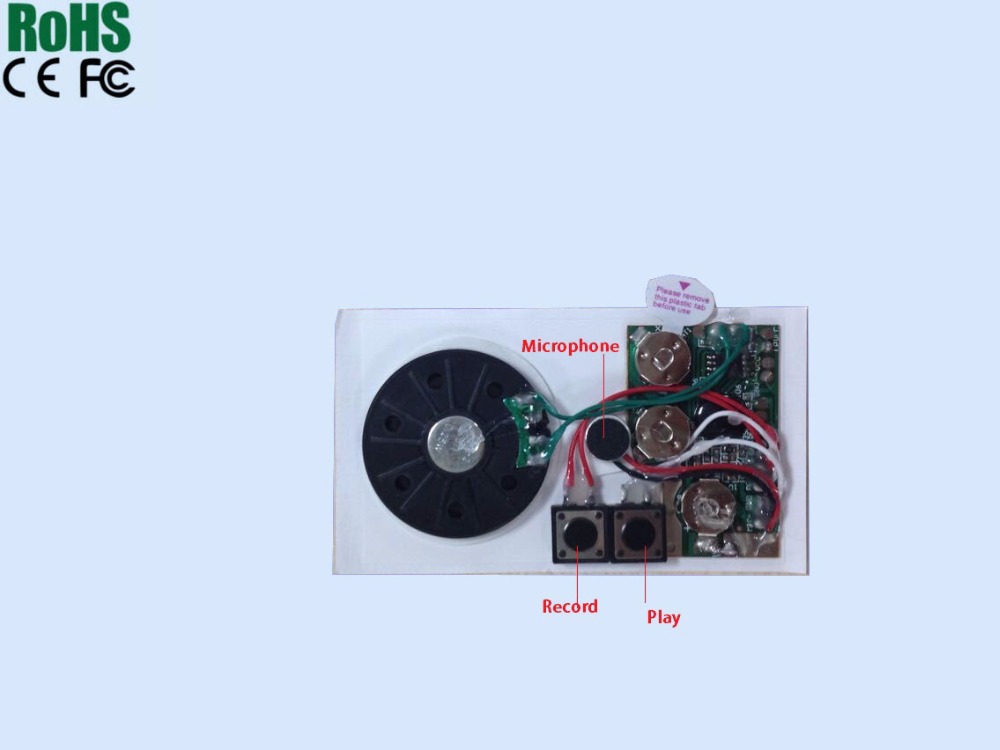 Microphone Module For Recoding Mini Microphone Voice Recording Playing Module For Talking Gifts