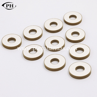 P82-13 * 5.3 * 2.2mm anel piezo atuador Bimorph para soldagem ultra-sônica