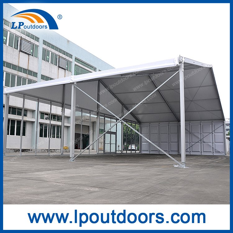 20-метровая прозрачная палатка для мероприятий на открытом воздухе с большим шатром из АБС-пластика и стеклянной стеной для продажи