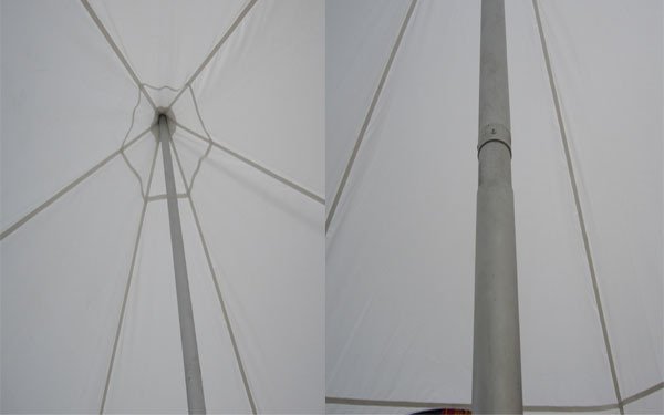 Carpa estrella con dosel de araña superior simple para exteriores de diámetro 16m a la venta