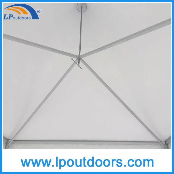 Lp Outdoor 豪华铝框白色 PVC 尖顶帐篷