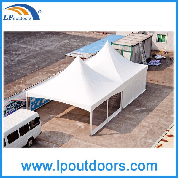 Carpa de aluminio de 6x12m con resorte y tensión superior para eventos de fiesta