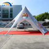 Китайское производство по индивидуальному заказу 10-метровая рекламная палатка со звездой для вечеринки в аренду