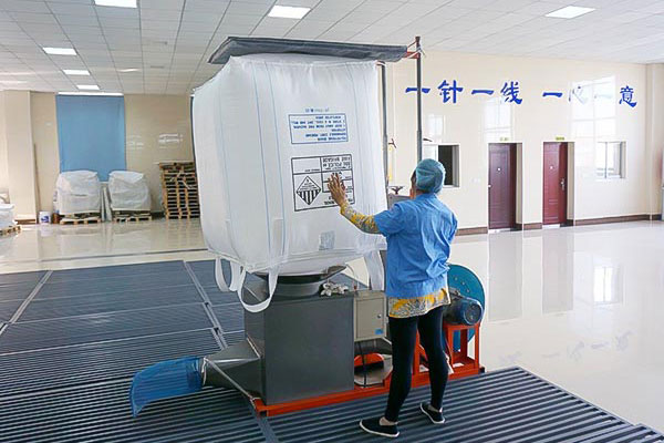 We are the leading manufacturer of big bags (FIBC)
