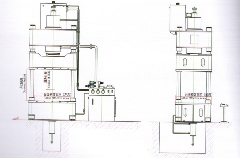 液压机冲压金属（Y32-400t）