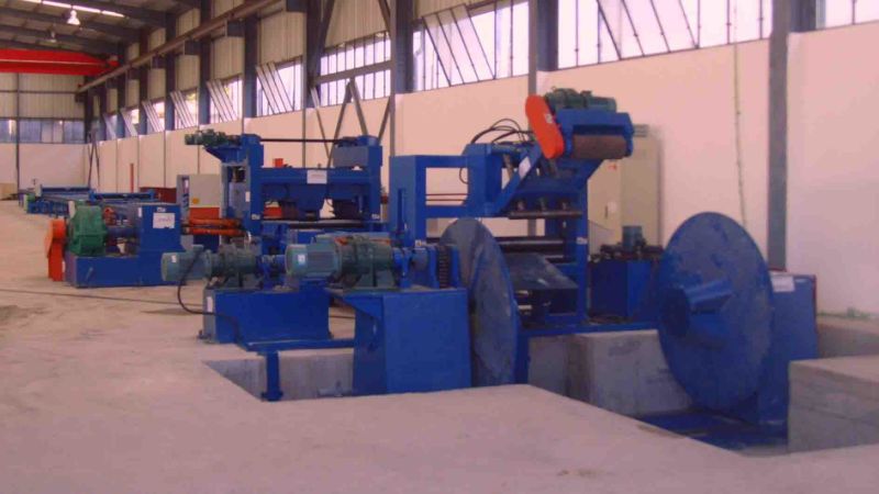 裁减对长度Decoiler为钢灯柱(CTLA6X1600)