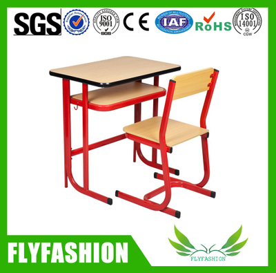 Escritorio y silla de madera durables (SF-65S) de la sala de clase