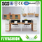 Pequeño cubículo de 4 Seater del sitio de trabajo de madera de la oficina (PT-37)