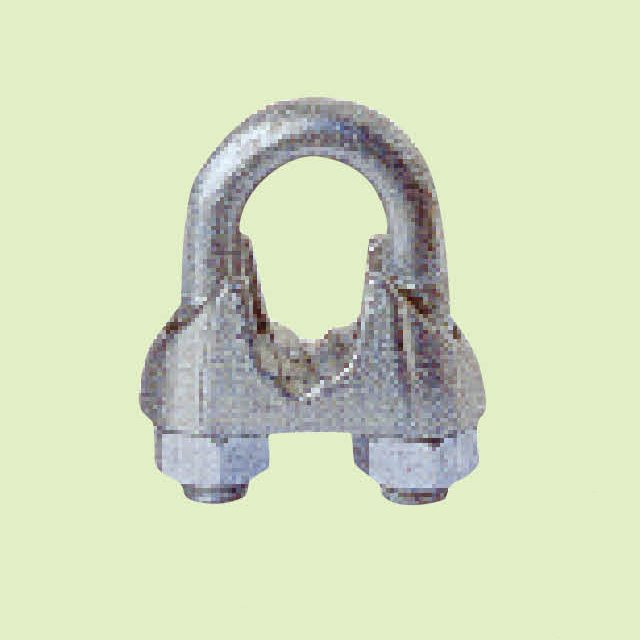 GALV.MALLEABLE WIRE ROPE CLIP TYPE A（S.S AVAILANLE）