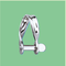S/S TWISTED STAMP SHACKLE