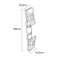 Double Clip-On Sign Holder PS02