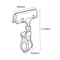 Clip On Sign Holder Clear PS06