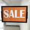 11"x7" Sign Frame with two Suction Cup for Cooler door or window