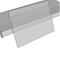7"x5.5 " 3-Fold Center Mount PVC Sign Protector PVC755