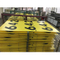 Double Sided Yellow Sprial Sign Board Kit W615mmXH310mm.