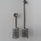 2"H Deli Spiral Wine bottle Sign Holder MSLB2