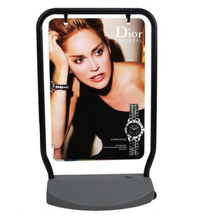 Large W50xH75cm Outside Display Sidewalk Stand With Water fill Base MDW5075