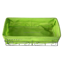 Fabric and Metal, Basket (BKB0195)