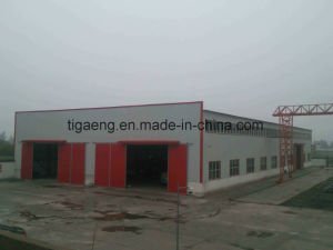 Edificio prefabricado resistente de Pasillo de la estructura de acero del terremoto