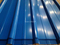 Las hojas revestidas del material para techos del color azul PPGI/acanalaron la azotea plateada de metal/del color del metal