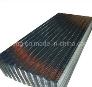 Placa de acero galvanizada acanalada/trapezoidal del nivel superior de material para techos para Ghana