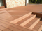 Decking de madera impermeable del pl&aacute;stico del PE de la decoraci&oacute;n al aire libre del surtidor WPC de China