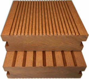 Tarjetas de madera al aire libre ULTRAVIOLETA antis del PE/suelo pl&aacute;stico de madera de la madera de Composte