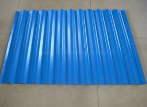 Color azul PPGI /Aluzinc de Ral 5015 que cubre la hoja en la India