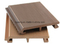 Tarjeta impermeable resistente al fuego de la pared del Decking WPC conveniente para al aire libre